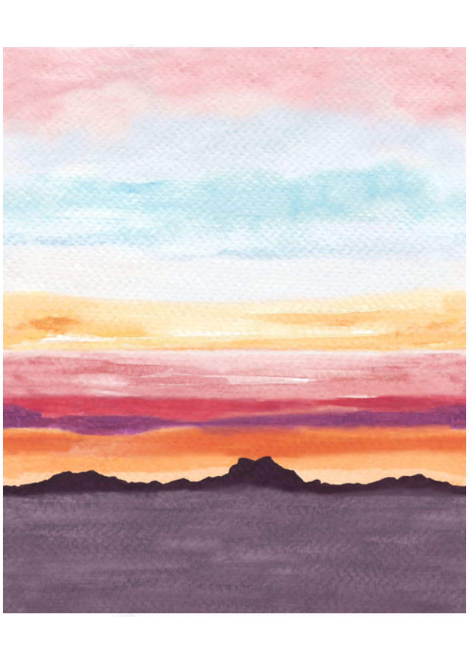 Studio E Fabrics POINT OF VIEW- SUNSET     1 unit = 10cm = 4 inches