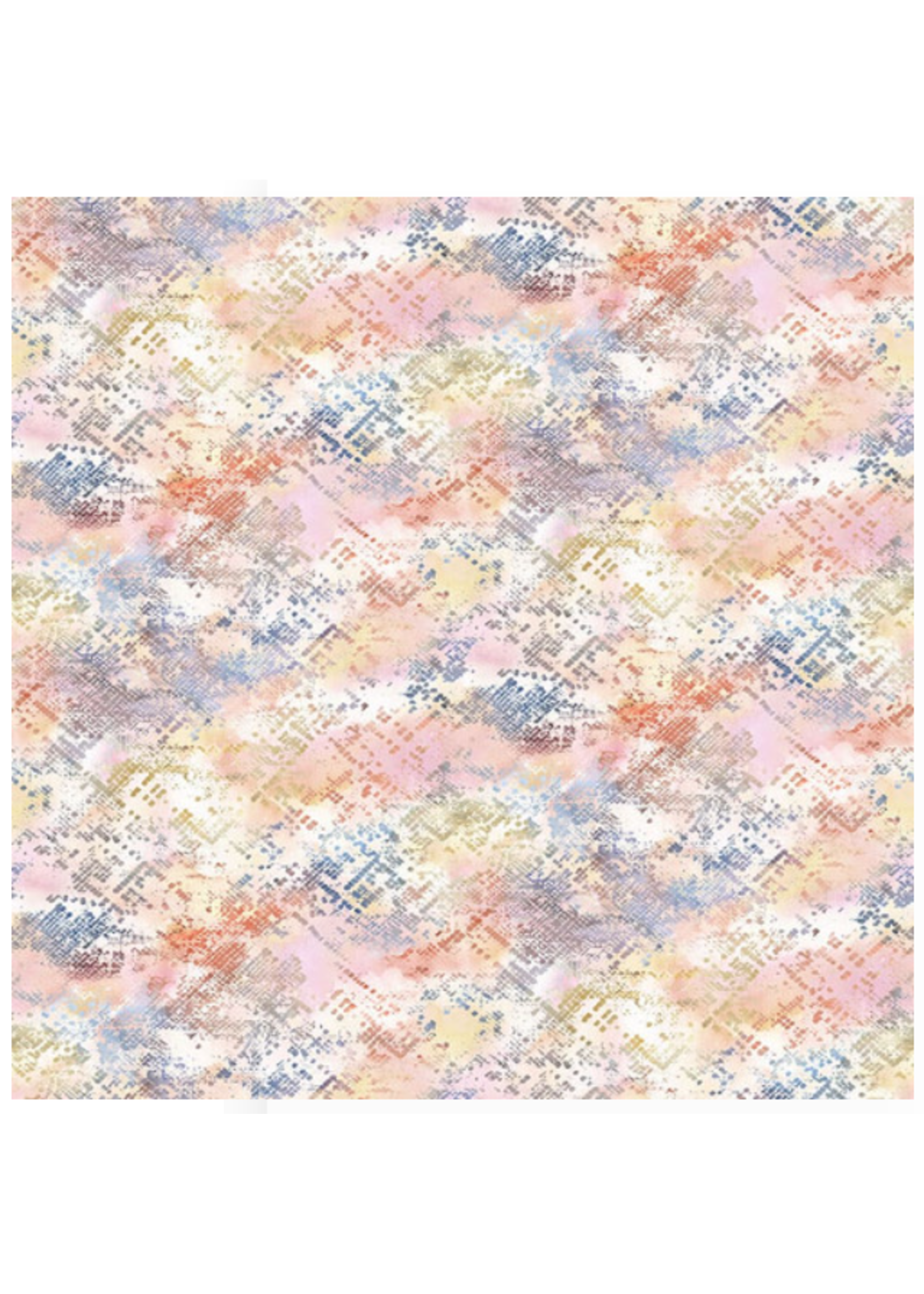 Studio E Fabrics POINT OF VIEW- SUNSET 8176-59 PER 1/2 METER