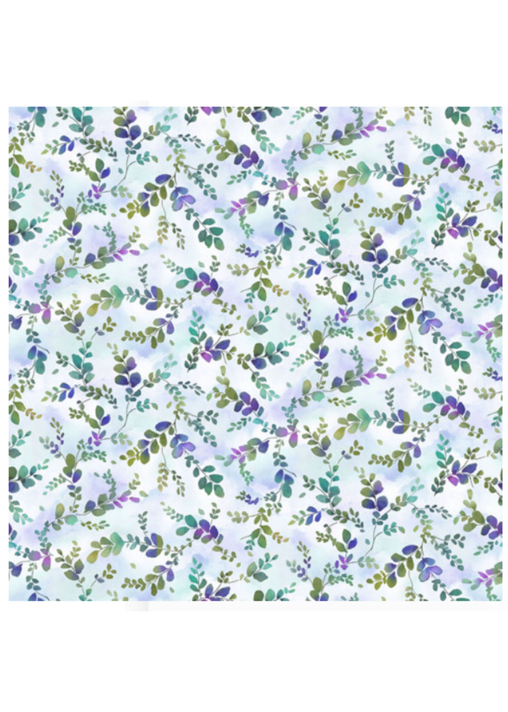 Studio E Fabrics POINT OF VIEW-  SKY 8177-11 PER 1/2 METER