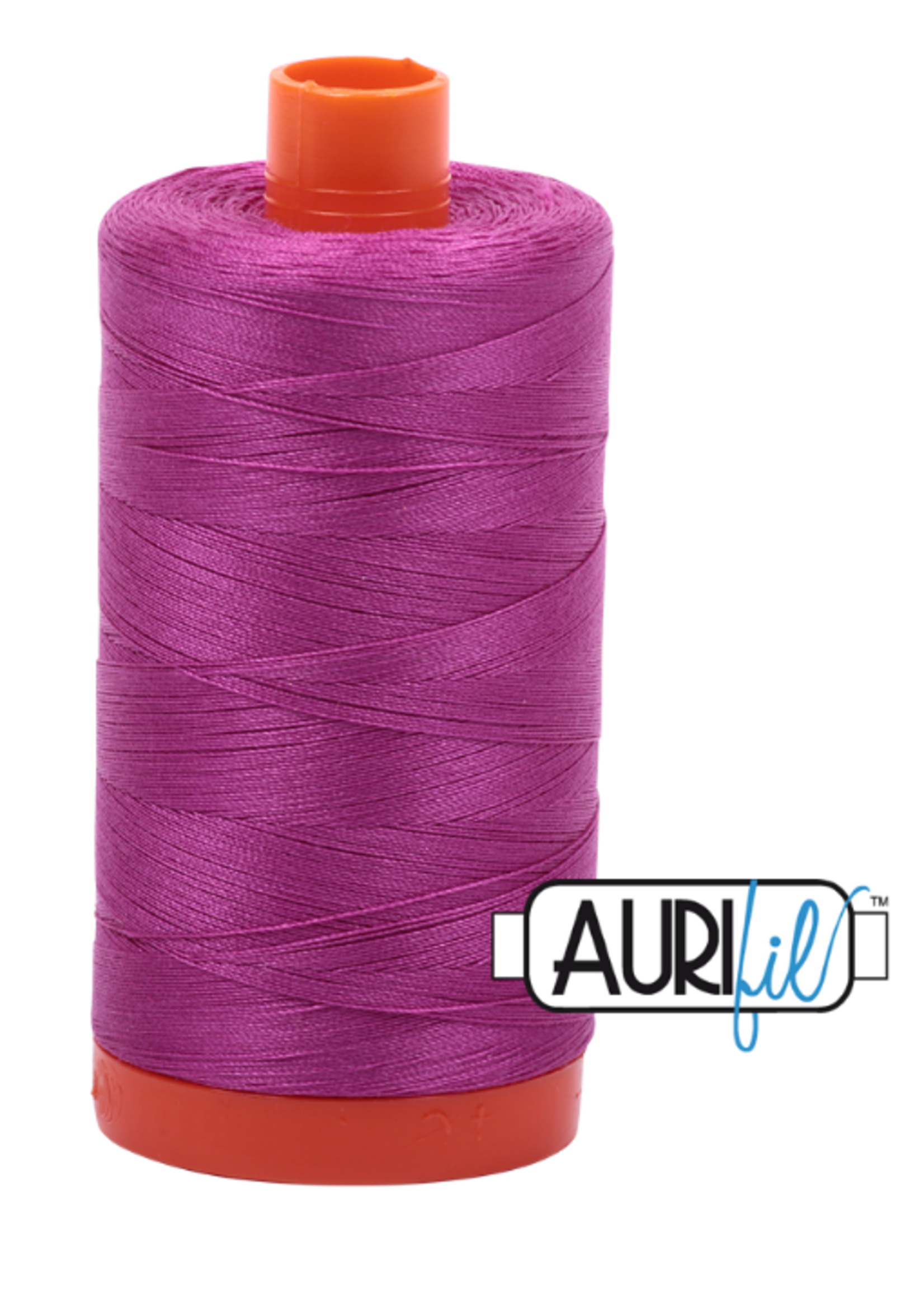 Aurifil Aurifil Mako - Cotton Thread - Solid - 50wt - 1300m/1422yds - Magenta #2535