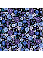 Blank Quilting JARDIN DE LUNA GLOW IN  THE DARK