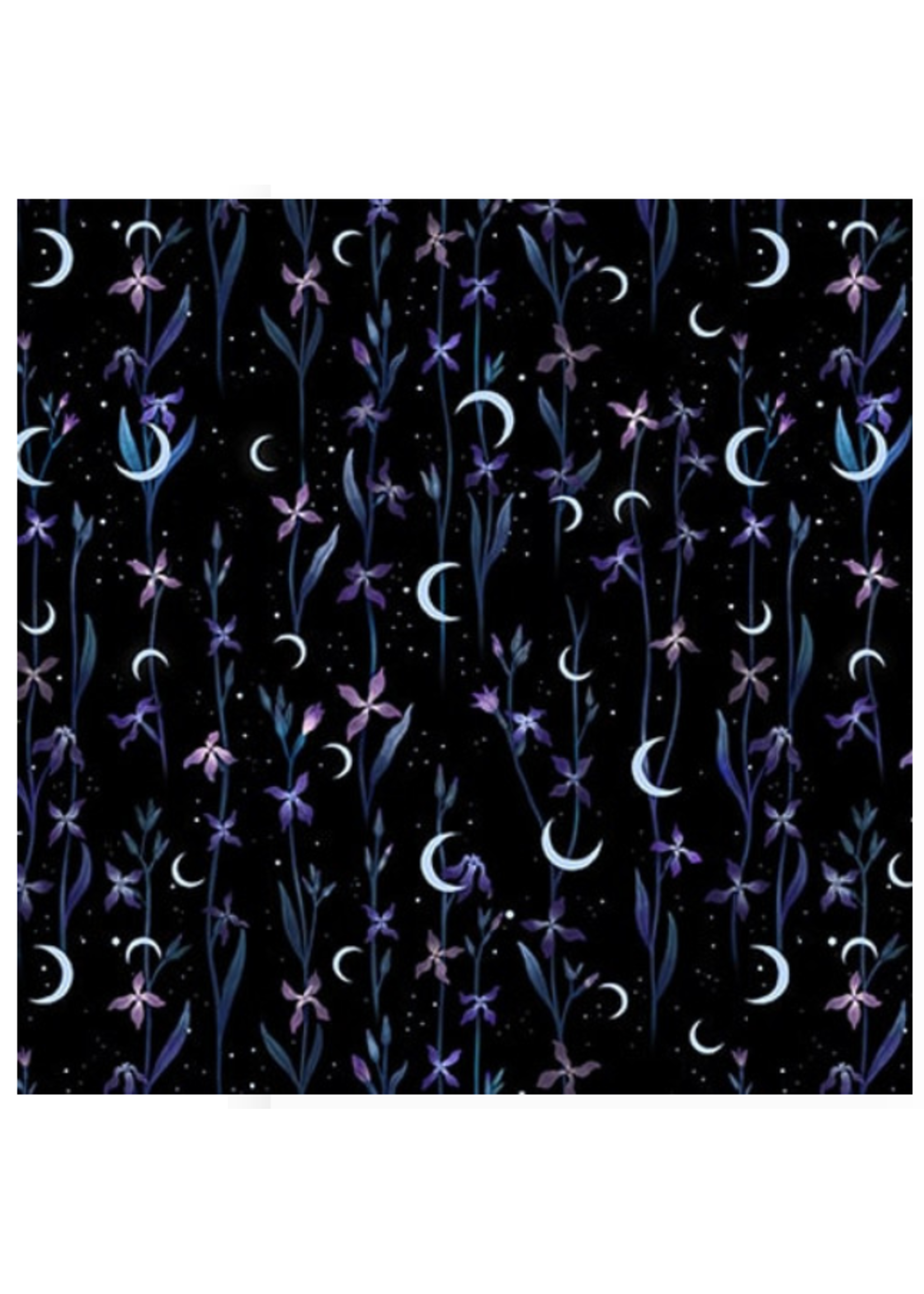 Blank Quilting JARDIN DE LUNA GLOW IN  THE DARK PER 1/2 METER