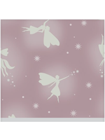 Lewis & Irene Fabrics Glow Fairies - Light Pink