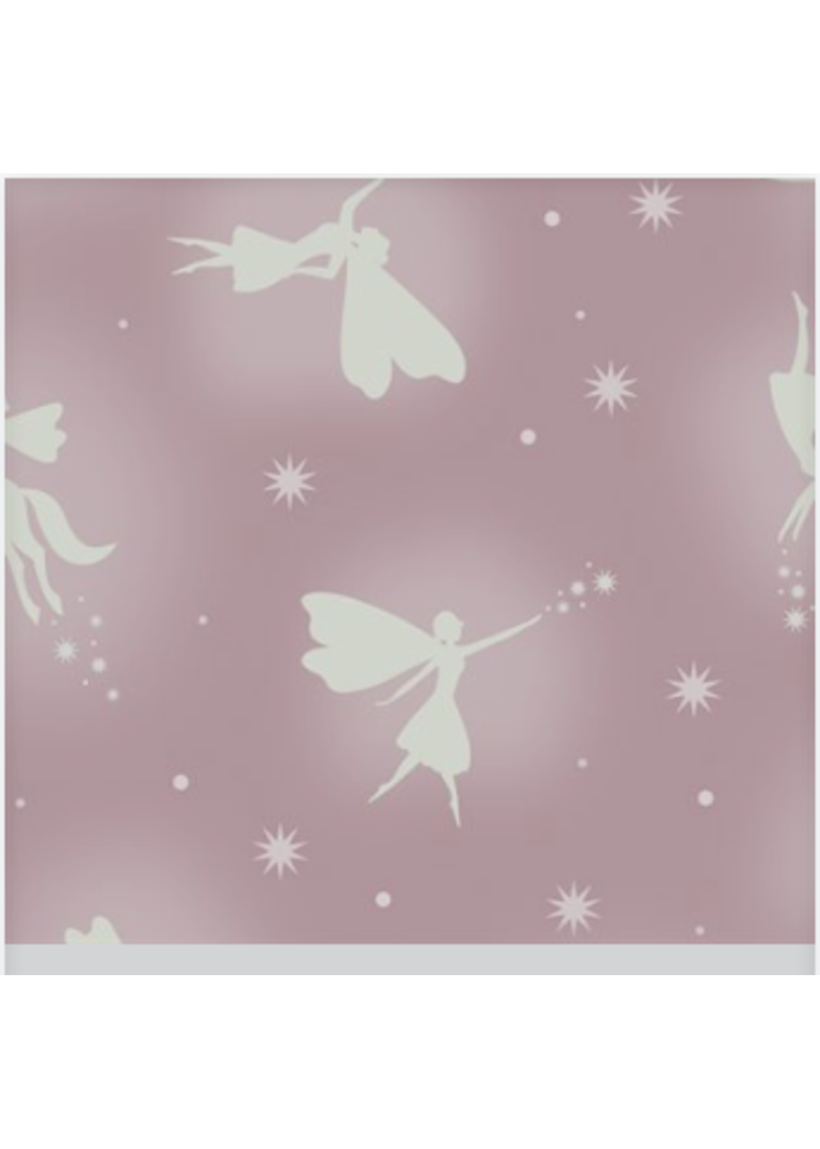 Lewis & Irene Fabrics Glow Fairies - Light Pink