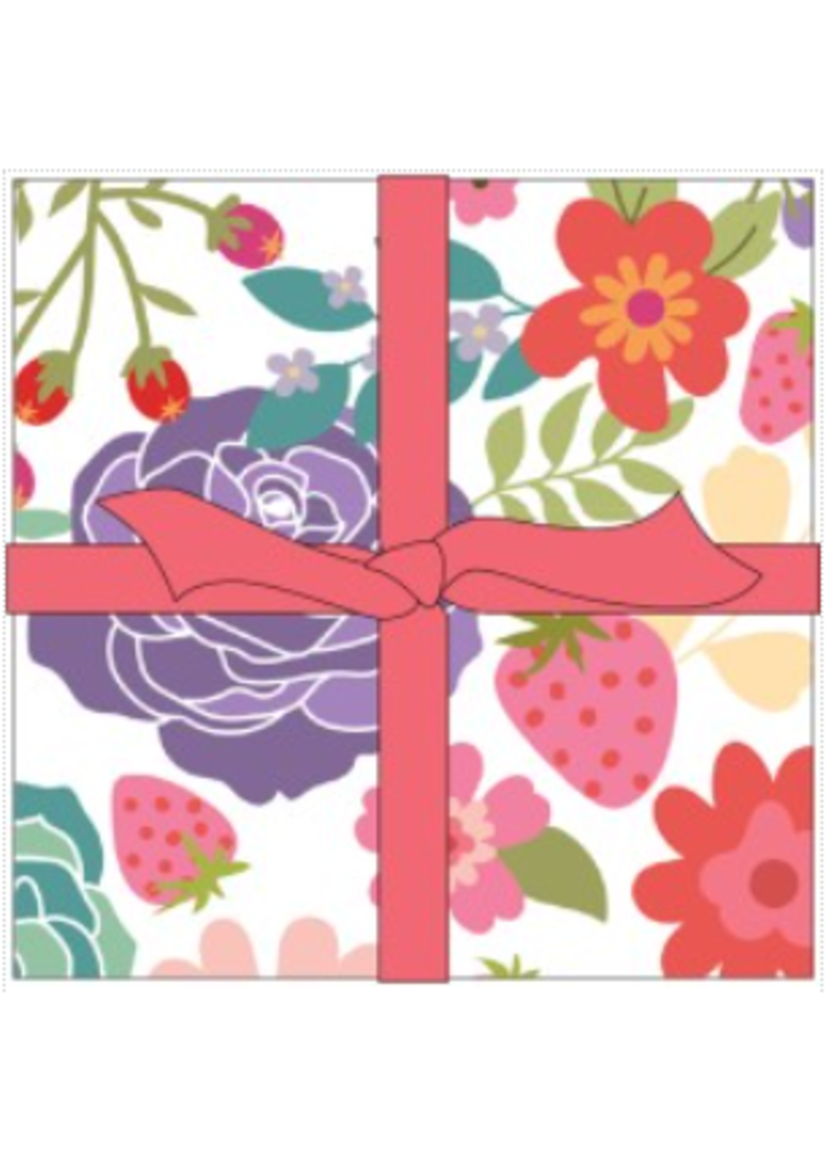 Poppie Cotton LAYER CAKE  10" SQUARE CALICO COWGIRLS