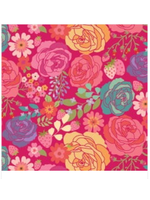Poppie Cotton CALICO COWGIRLS TEXAS ROSE  PER 1/2 METER