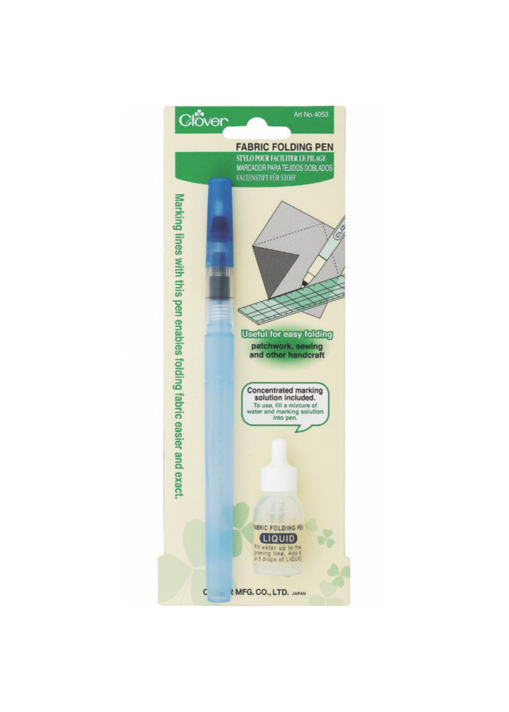 Clover Needlecraft Fabric Folding Pen