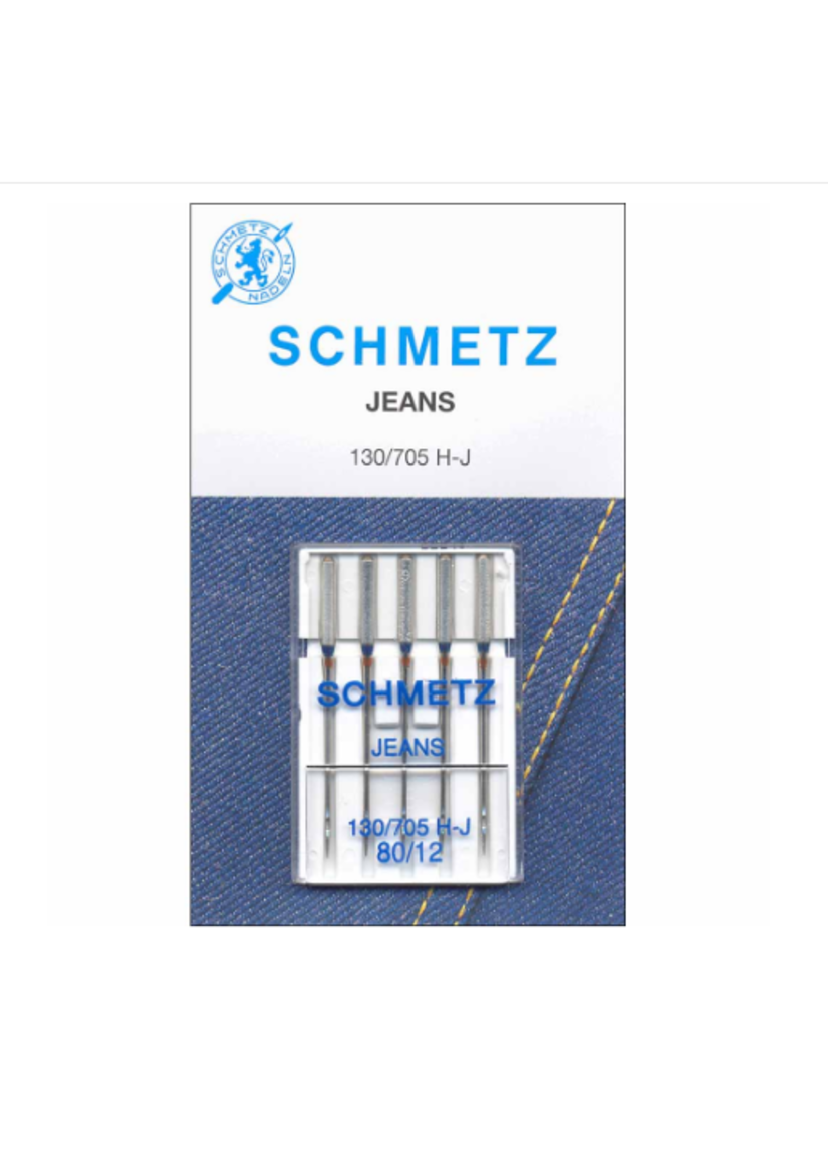 Schmetz Needles Schmetz Needles - Jeans/Denim - 80/12 - 5 pack