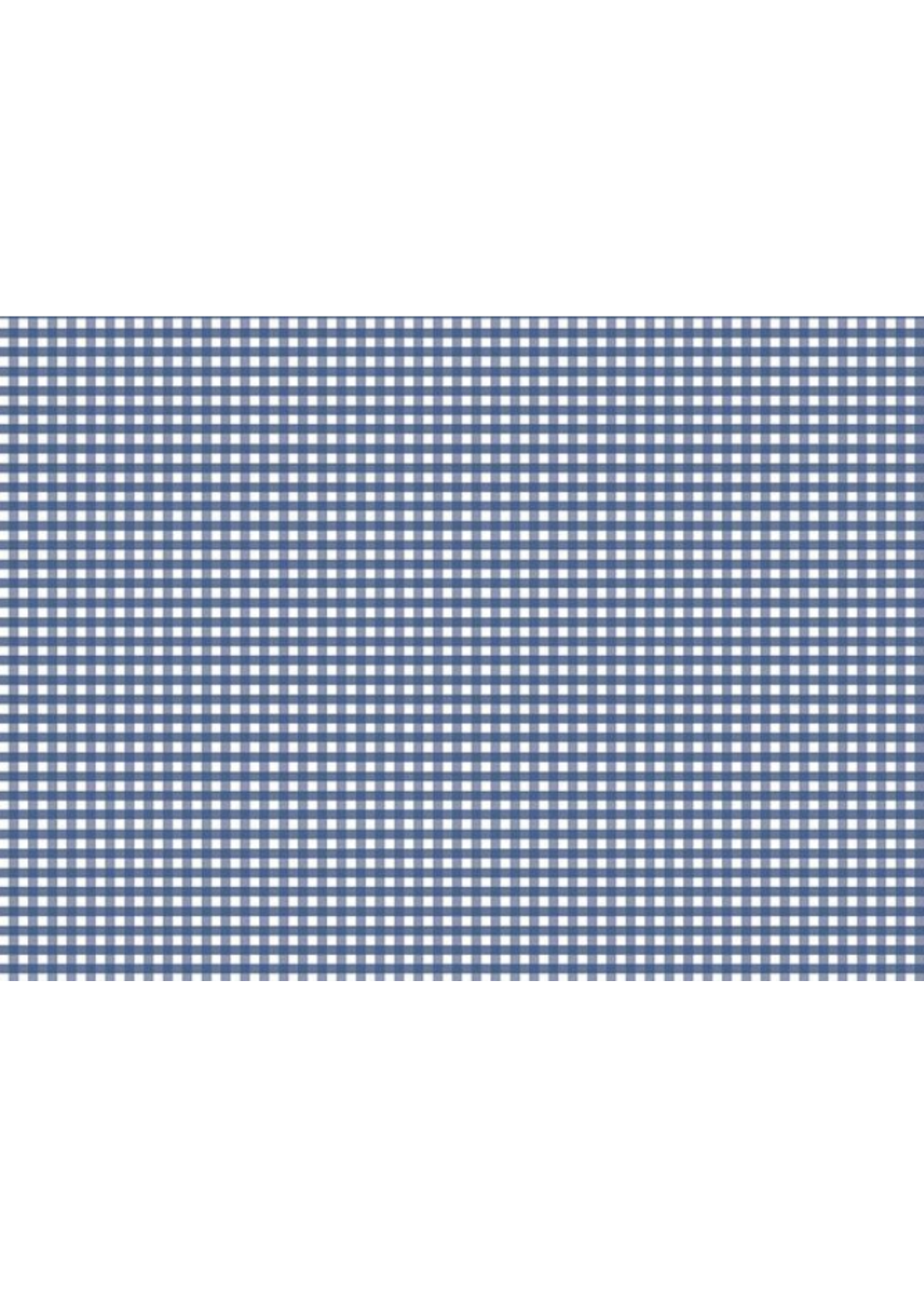 Riley Blake 1/8" Gingham Denim per 1/2 meter