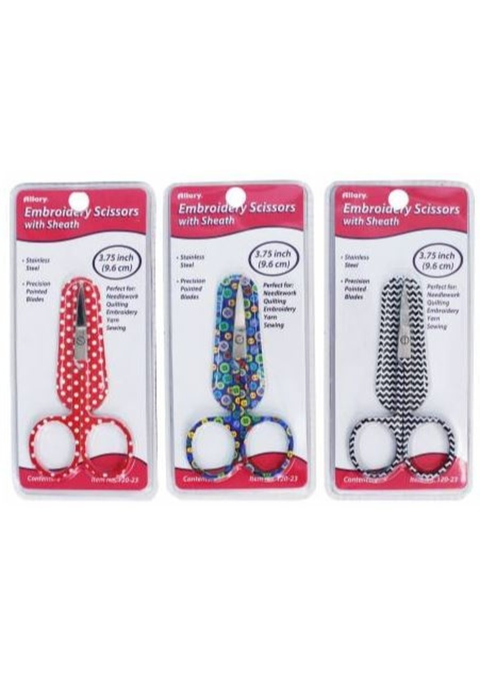Allary Embroidery Scissors with Sheath
