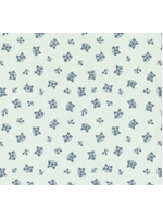 Riley Blake TWIGHLIGHT CREATURES RACCOONS ICE  PER 1/2 METER