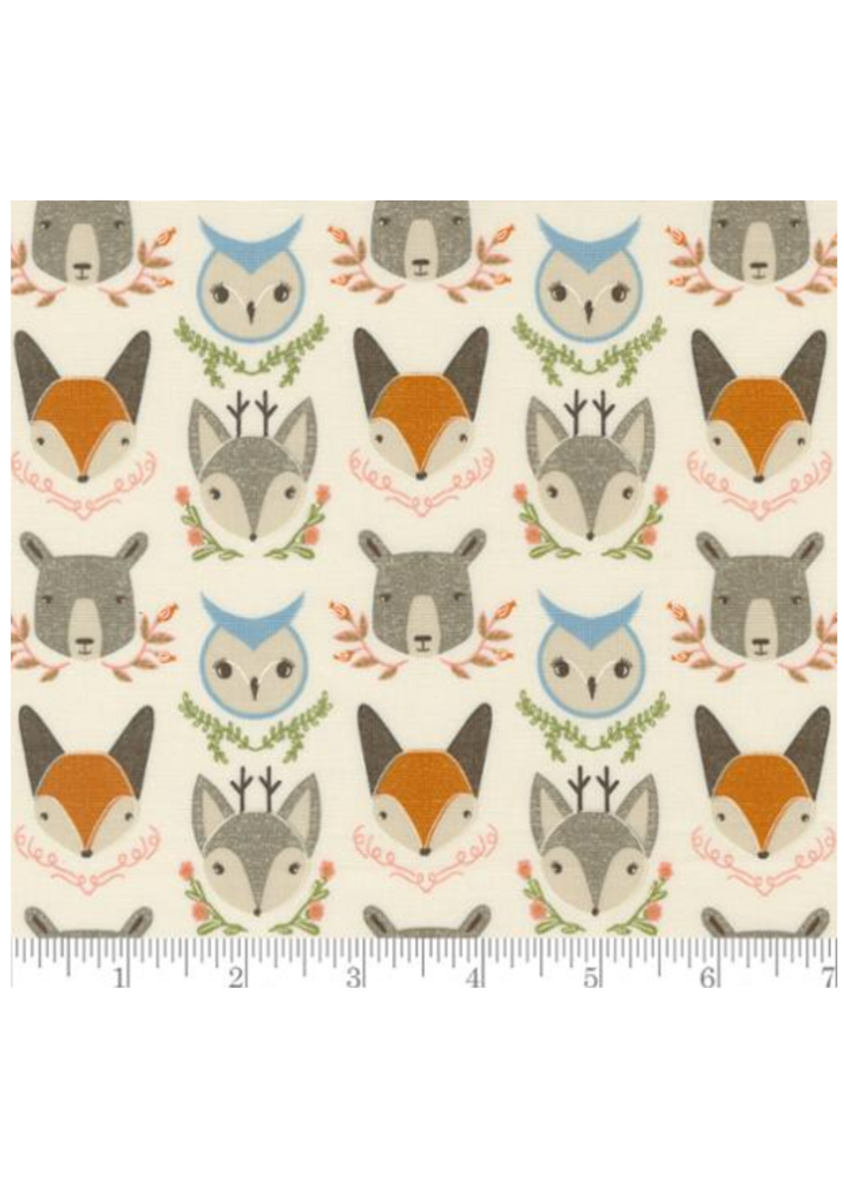 Moda WOODLAND  WONDERS CLOUD  FACES