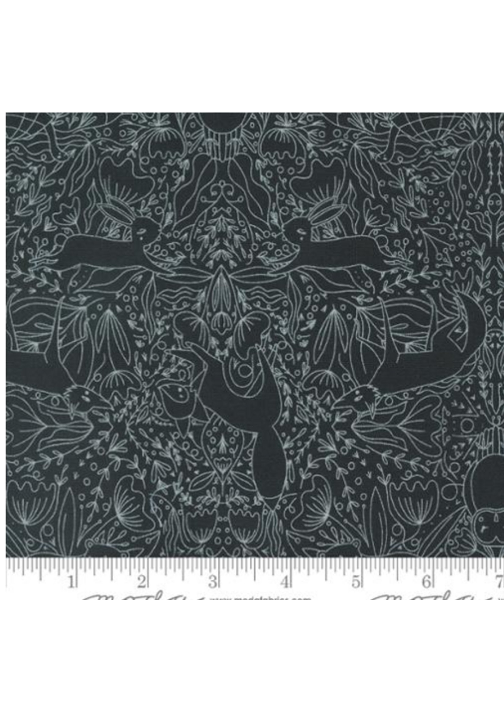 Moda WOODLAND  WONDERS   BLK/WHITE