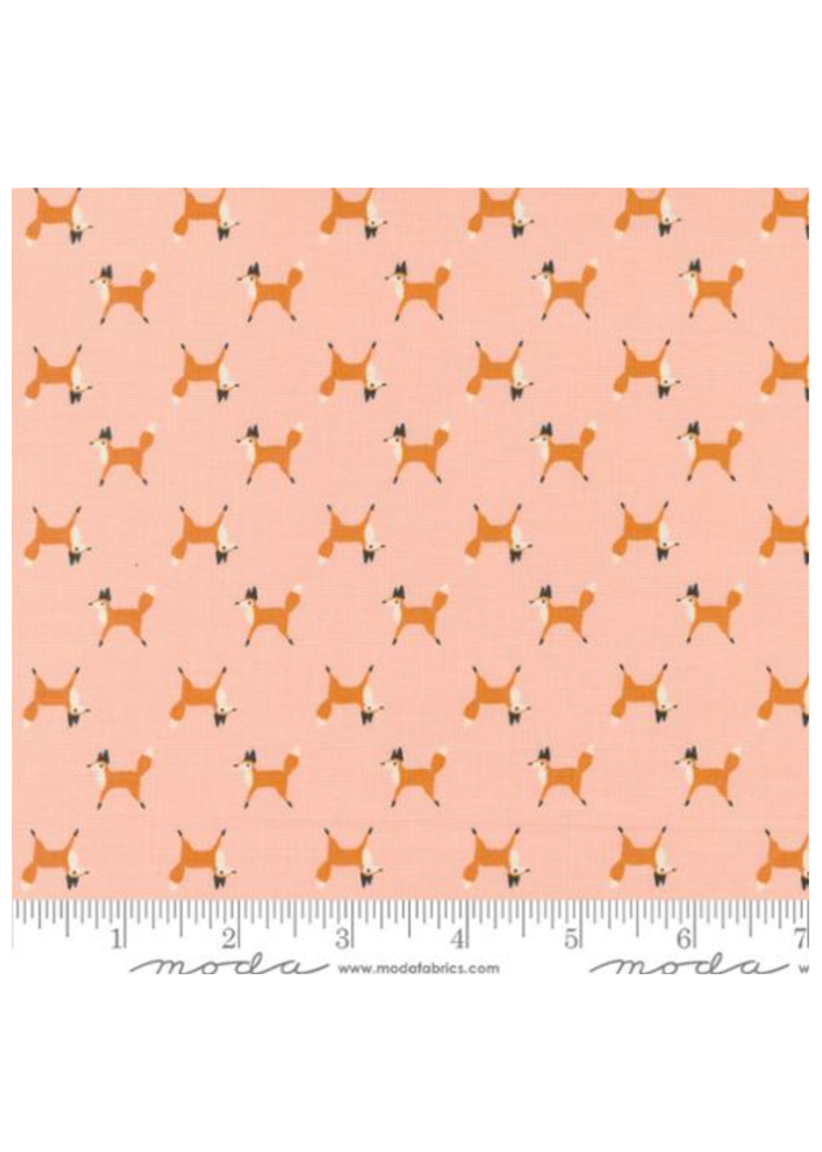 Moda WOODLAND  WONDERS   BLUSH FOXES