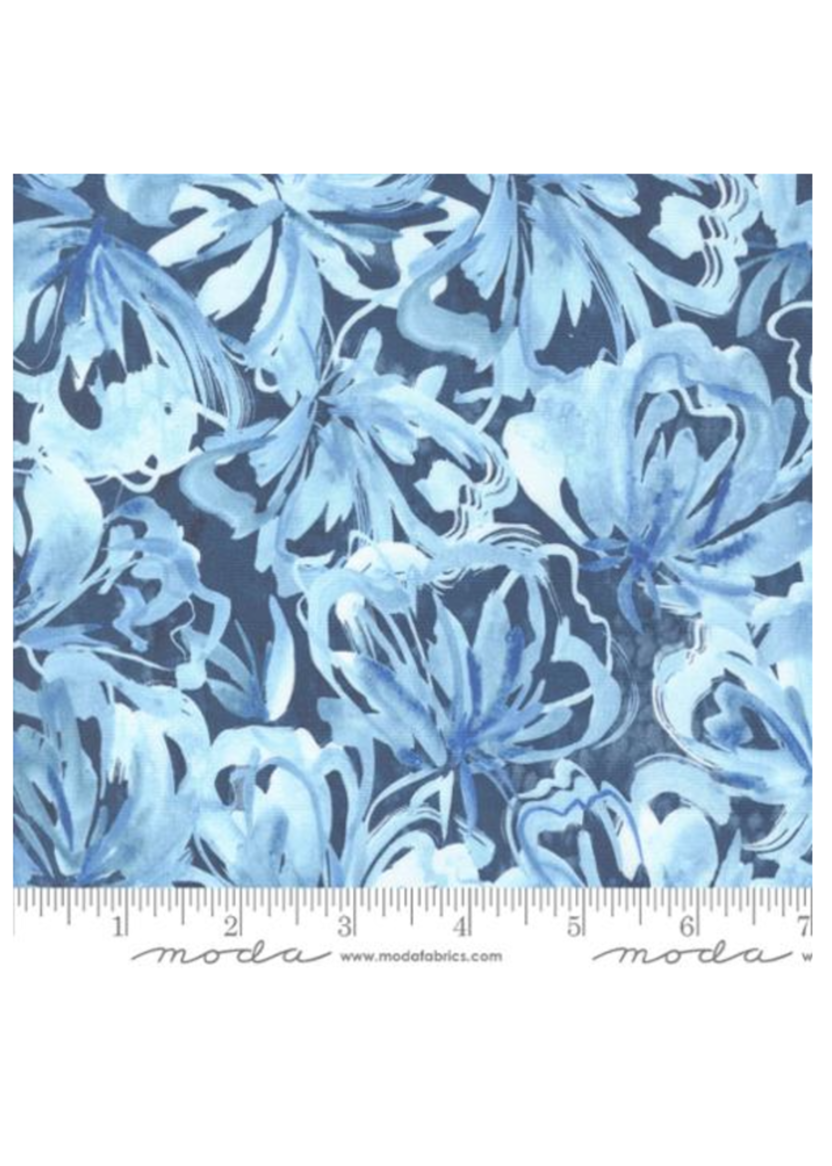 Moda Sunshine and Blue Skies - Indigo per 1/2 meter