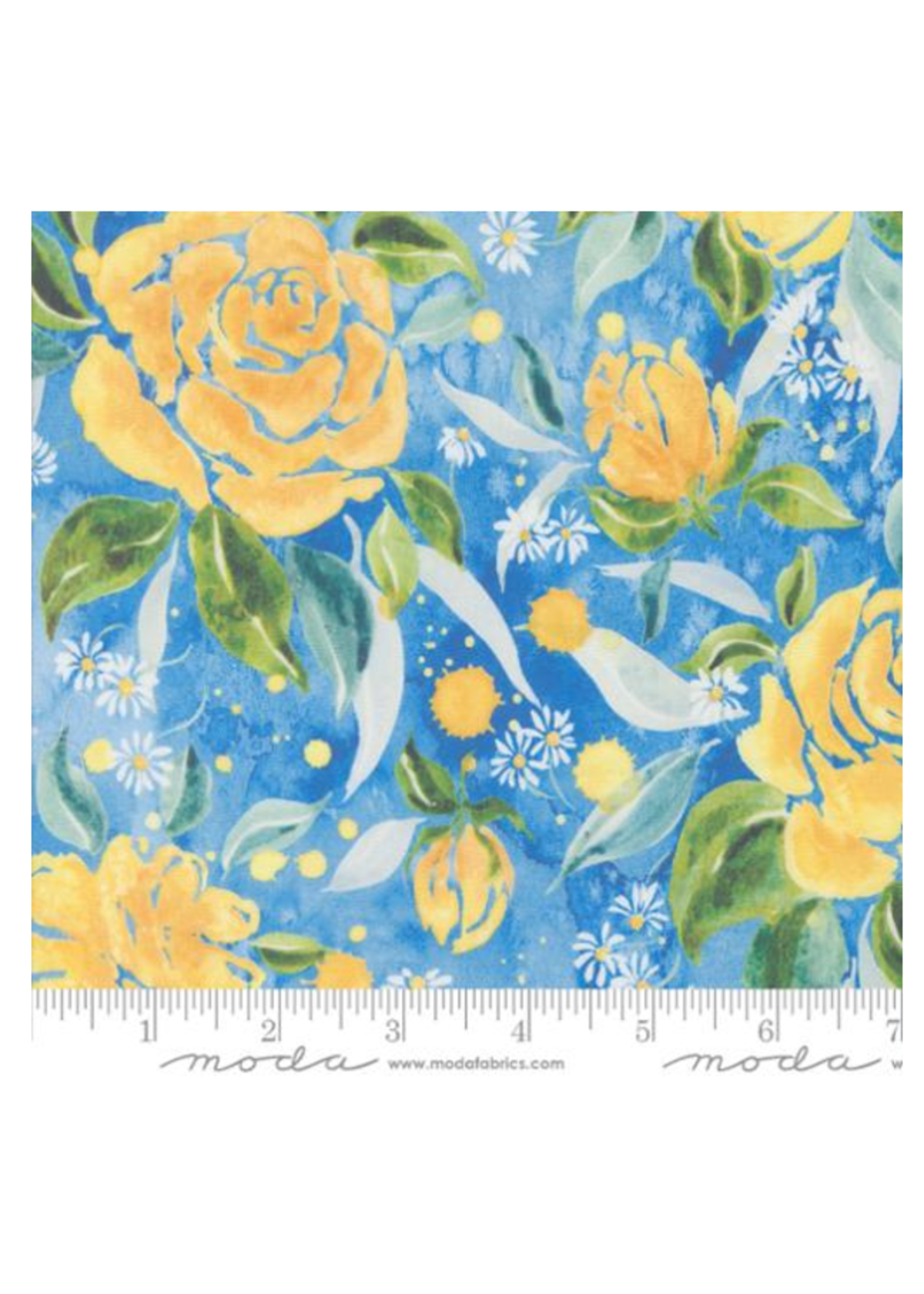 Moda Sunshine and Blue Skies - BlueBell  per 1/2 meter