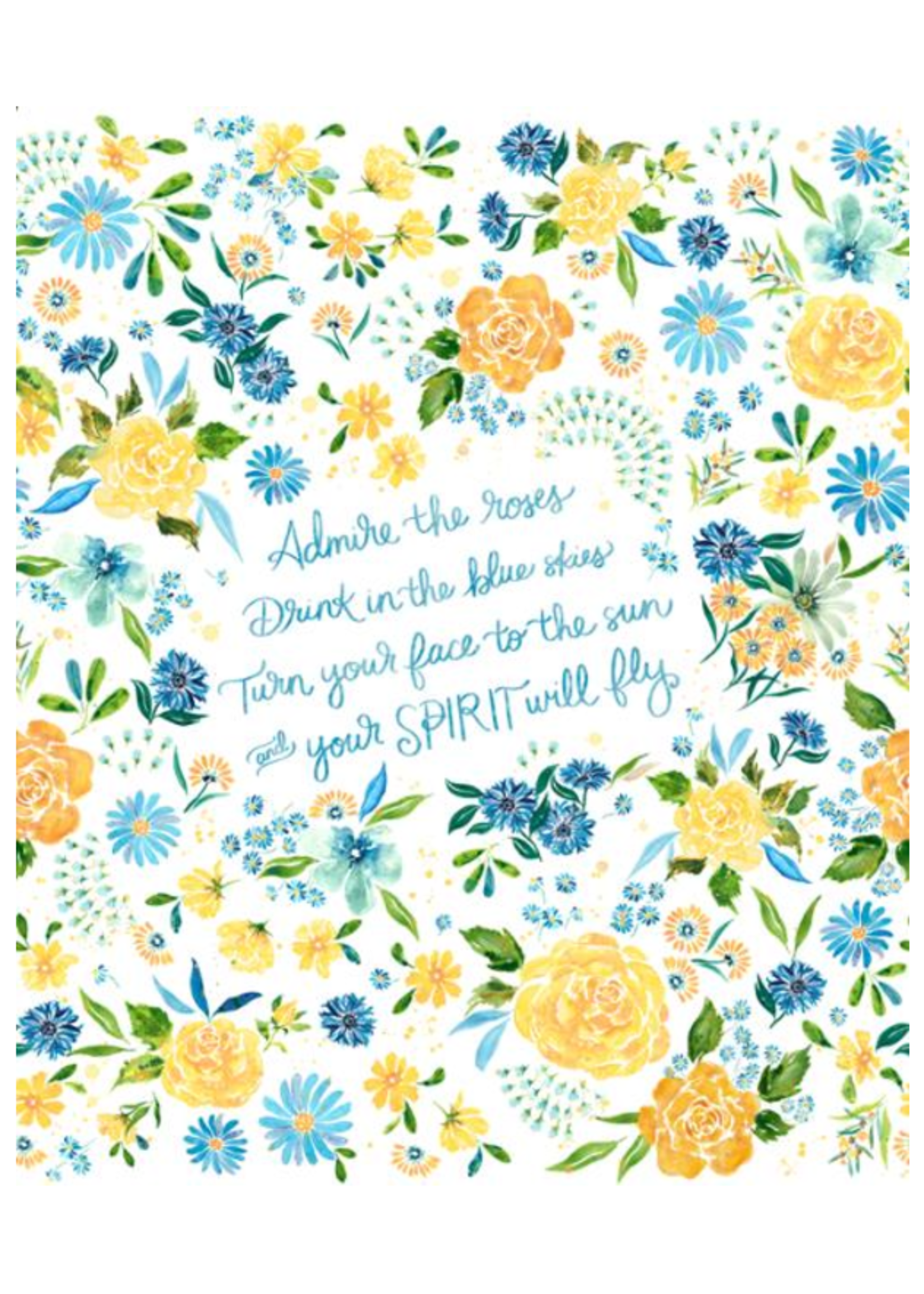Moda Sunshine and Blue Skies - Panel -Cloud