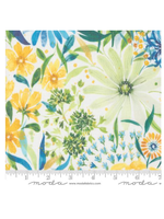 Moda Sunshine and Blue Skies Canvas  per 1/2 meter
