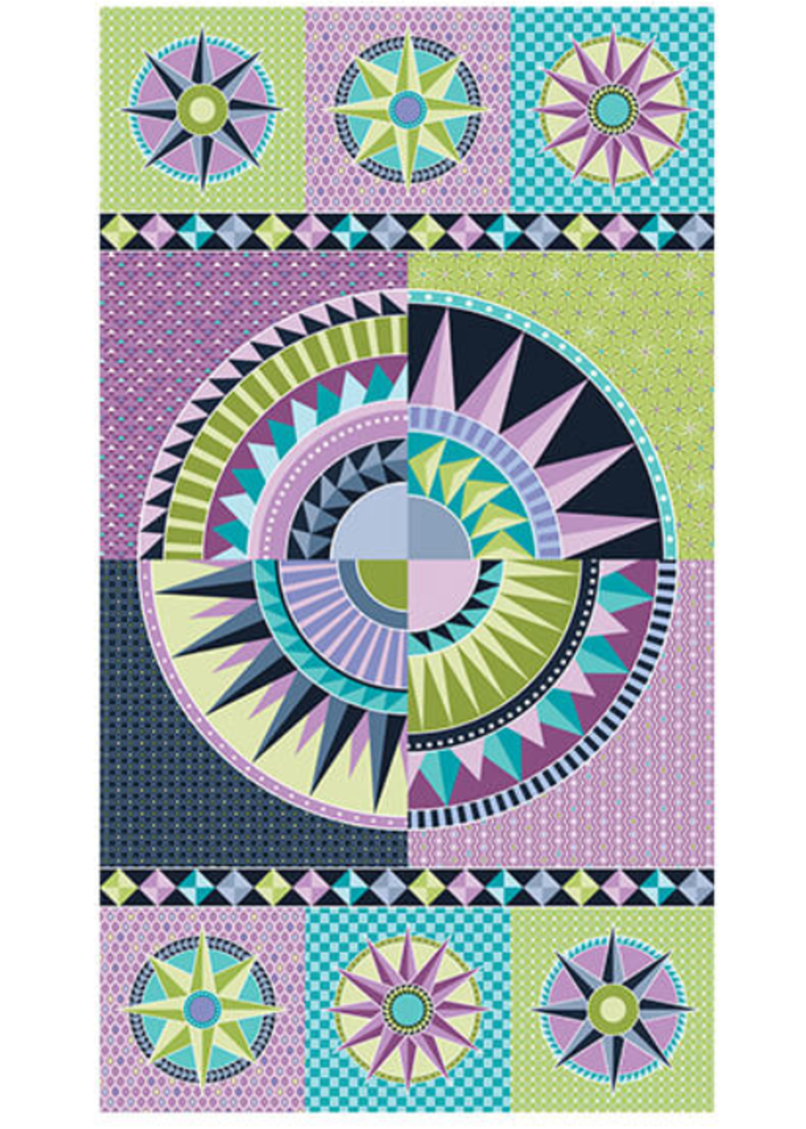 Benartex CITYSCAPE NIGHT PER PANEL