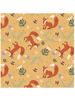 Benartex COTTAGE CORE PUMPKIN 1/2 METER