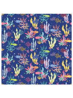 Blank Quilting Along the Coast -By Blank Dk. Blue    1 unit = 10 cm = 4 inches