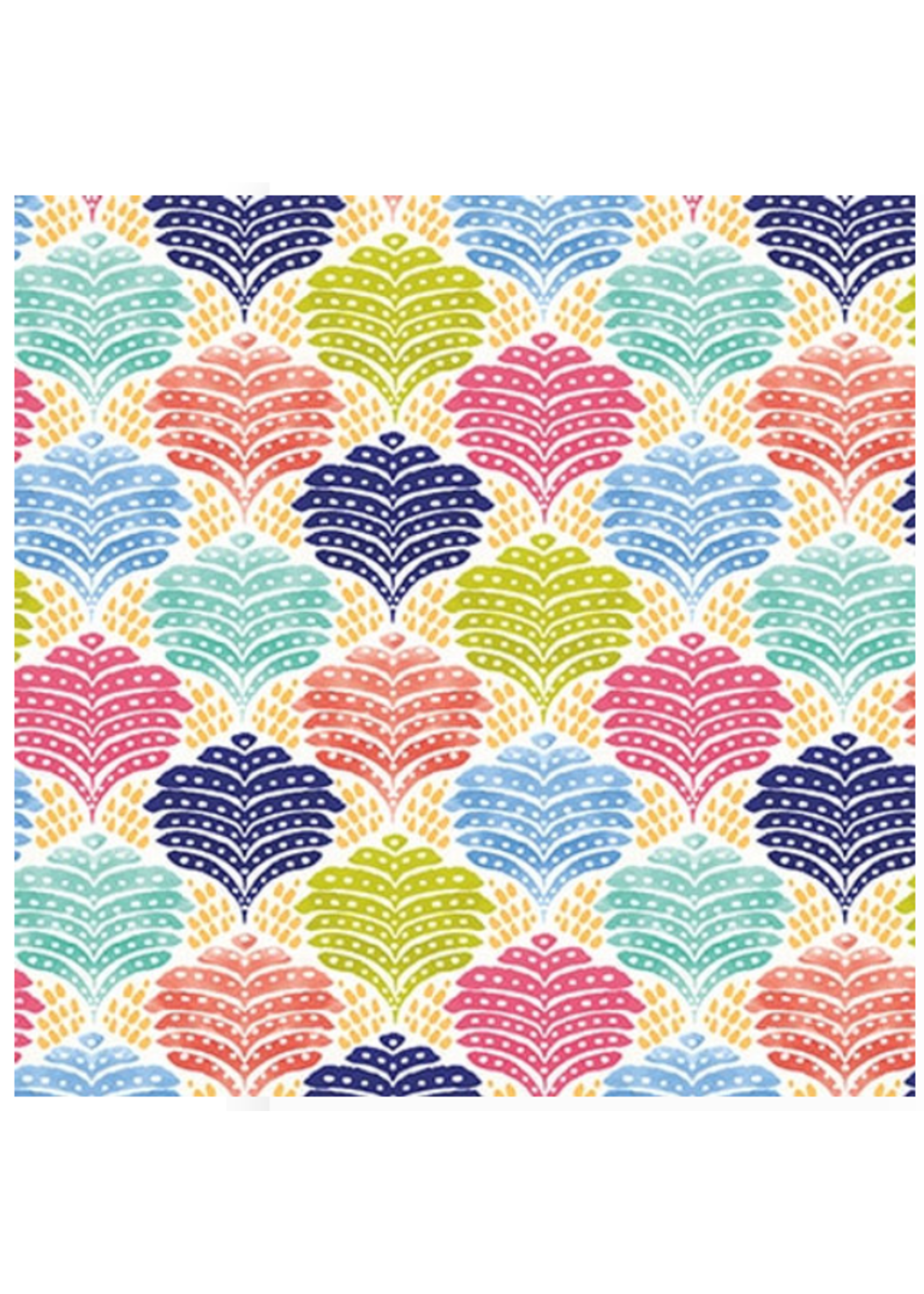 Blank Quilting Along the Coast -By Blank multi    1 unit = 10 cm = 4 inches