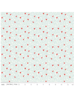Riley Blake You and Me Dots   Cream  PER 1/2 METER
