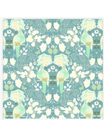 Poppie Cotton Serenity Blooms By Ginger Deverell    1 unit = 10cm = 4 inches