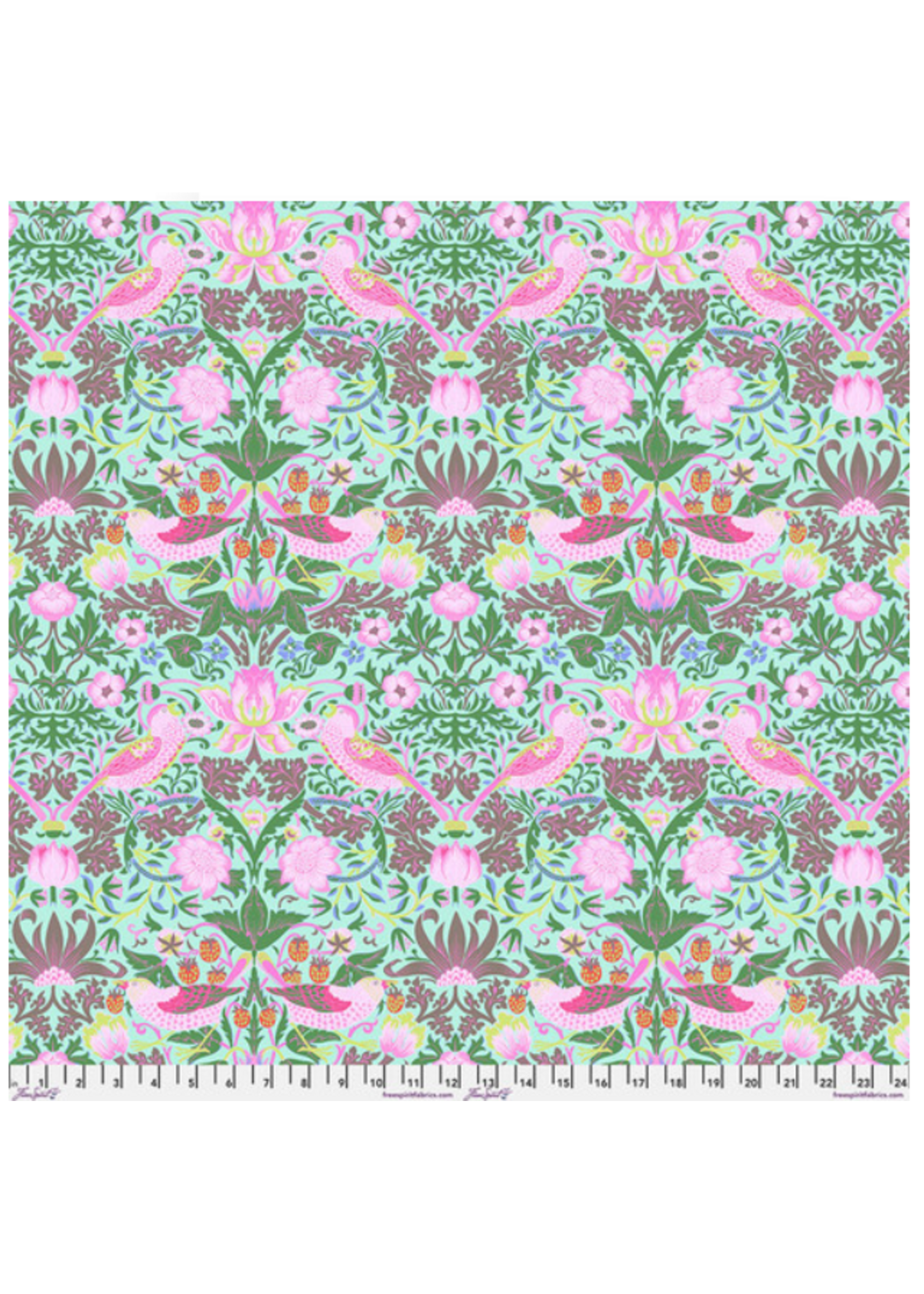 FreeSpirit Fabrics KAFFE X MORRIS & CO AQUA