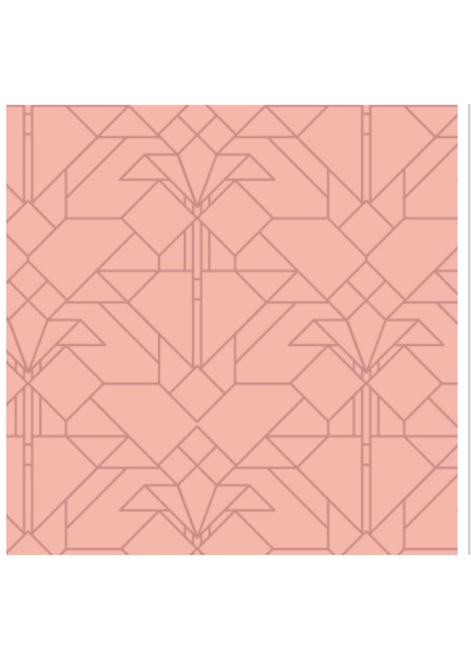 Cloud 9 108" wide Coonley Tulip  Organic  priced per 1/2 meter