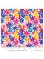 Moda Flower Patches By Amarilys-Light Rainbow