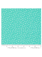 Moda Flower Patches By Amarilys- Dots Robins Egg  - 1 unit = 10 cm = 4 inches