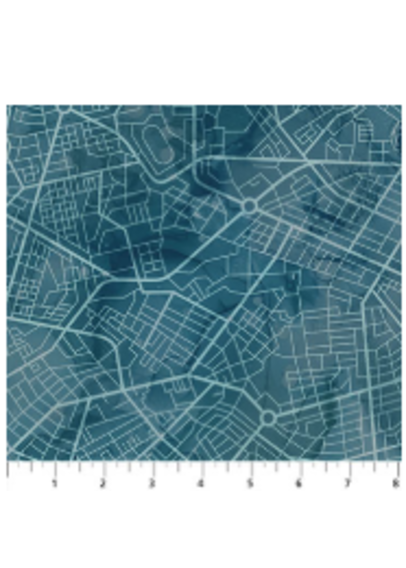 Northcott City Harbor MD Blue  1 unit = 10 cm =4 inches