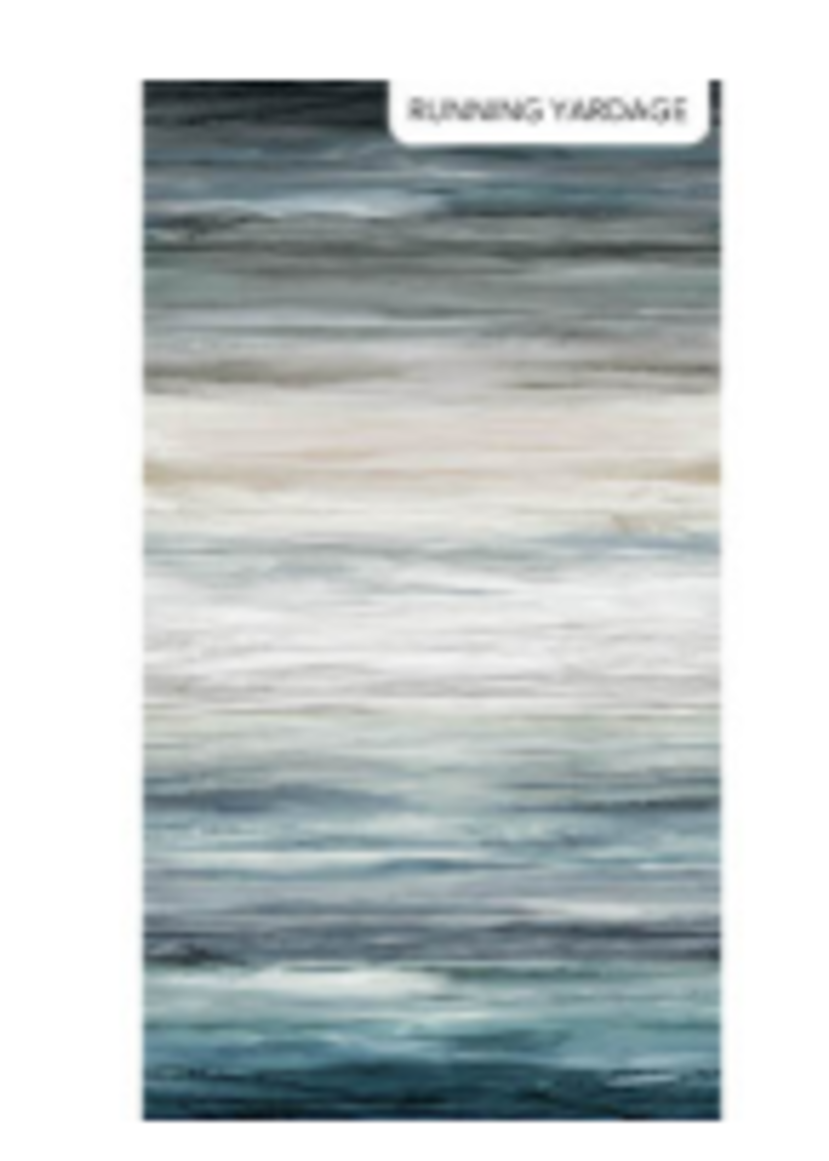 Northcott City Harbor Light Blue Multi   per 1/2 meter