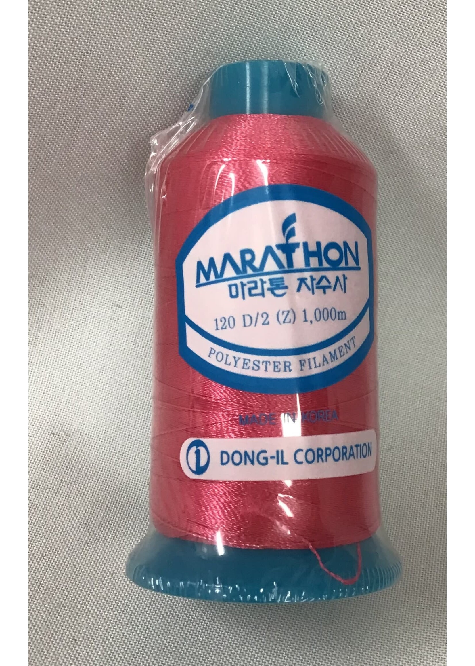 Marathon Threads Marathon Embroidery Thread 1000m - Fuschia #2168