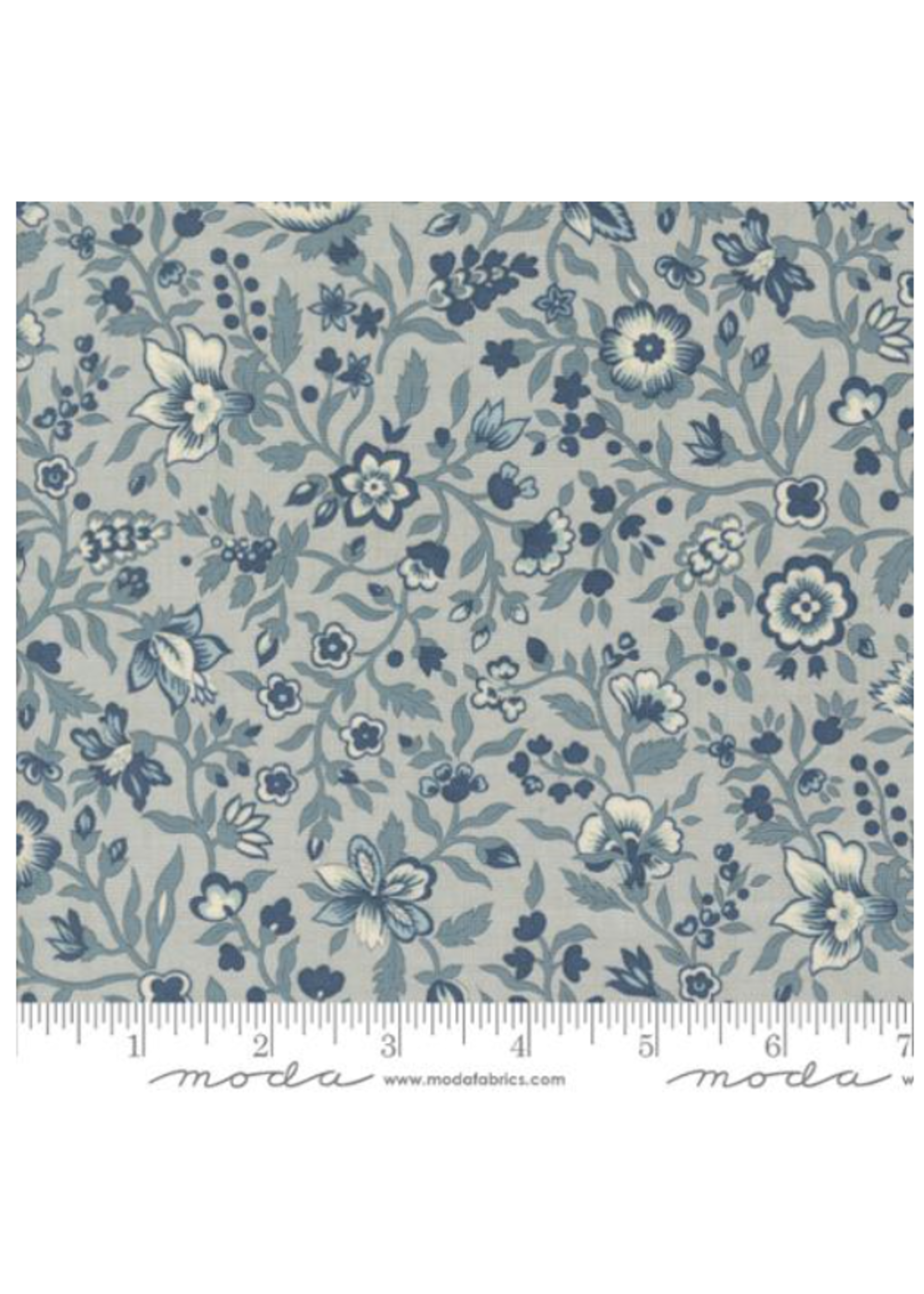 Moda Sacre Blue By French General 1 unit=10cm/4"