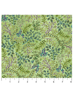 Northcott Nightshade Multi Green  per 1/2 meter