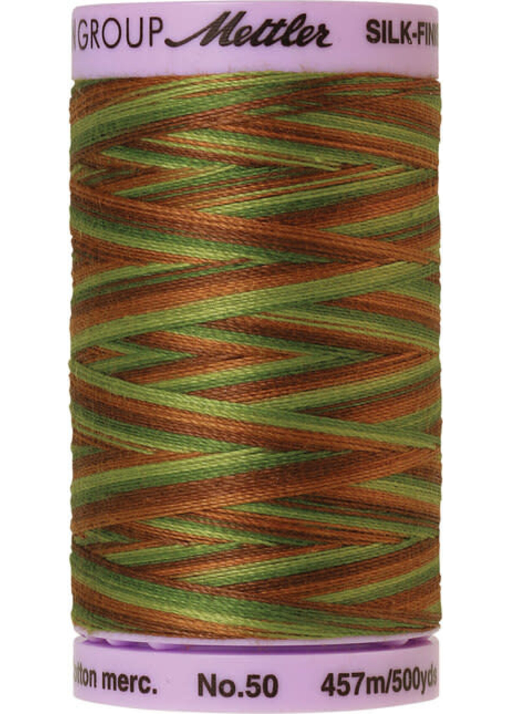 Mettler Threads Mettler  100% cotton #9822  457m  Variegated - Forest Land