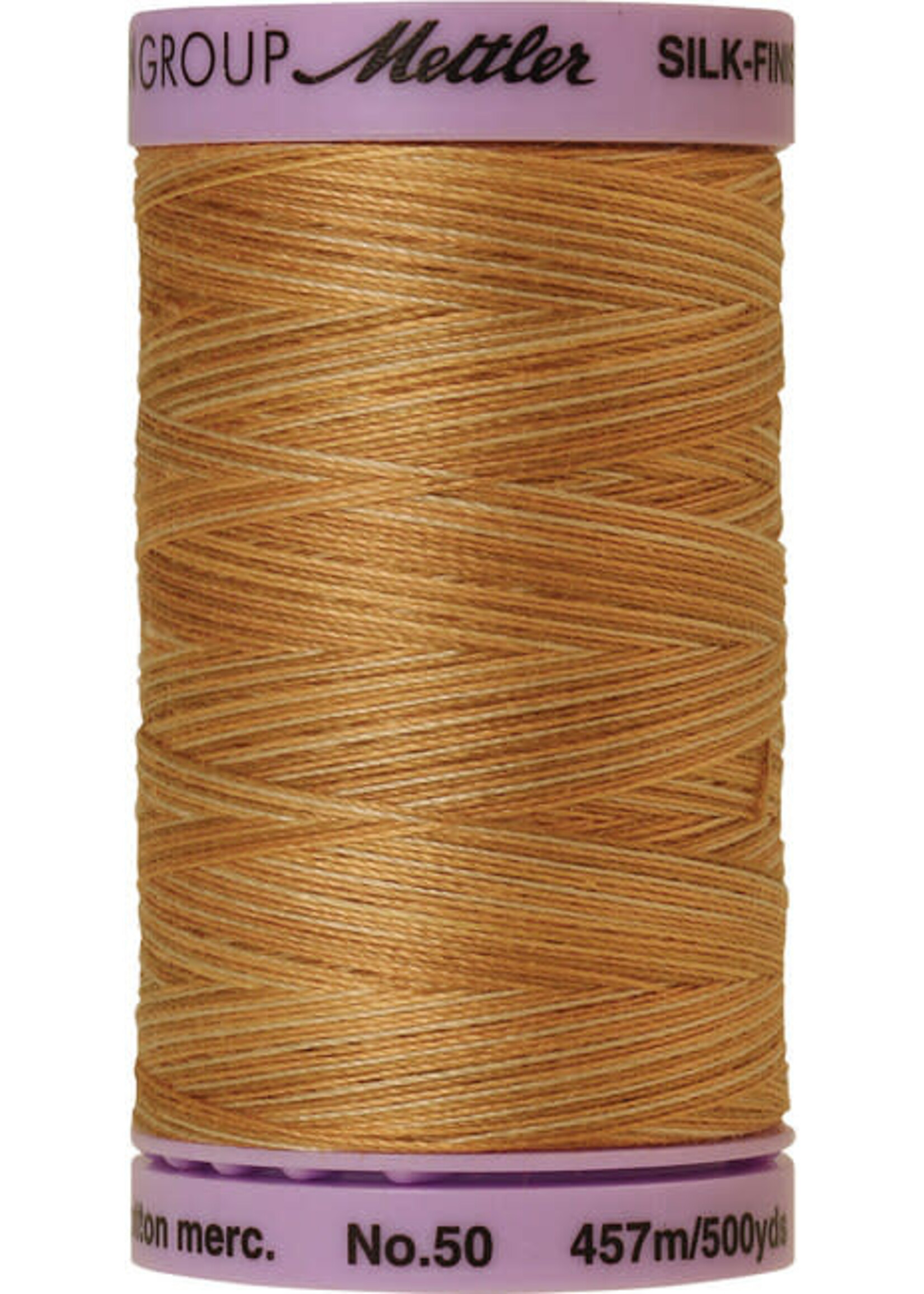 Mettler Threads Mettler  100% cotton #9855 457m  Variegated - Bleached Straw