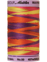 Mettler Threads Mettler 100% #9841  457m  Variegated - Smiley Mix