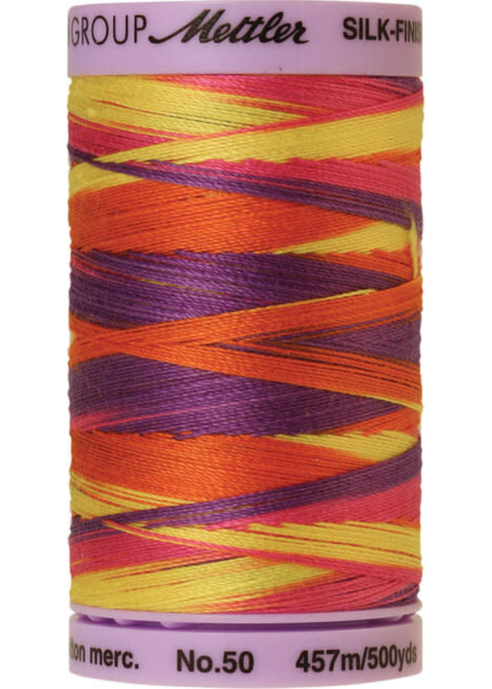 Mettler Threads Mettler 100% #9841  457m  Variegated - Smiley Mix