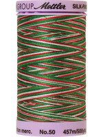 Mettler Threads Mettler  100% cotton  #9825  457m  Variegated - Season's Greetings