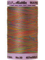 Mettler Threads Mettler  100%cotton #9842  457m  Variegated - Preppy Bright