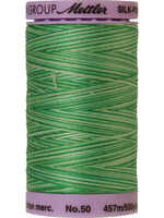 Mettler Threads Mettler  100%cotton #9821  457m  Variegated - Minty