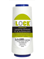trulock Trulock Serger thread  White