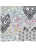 Tula Pink Pre Sale Tula Pink  Wolf of Pink Street  per 1/2 meter