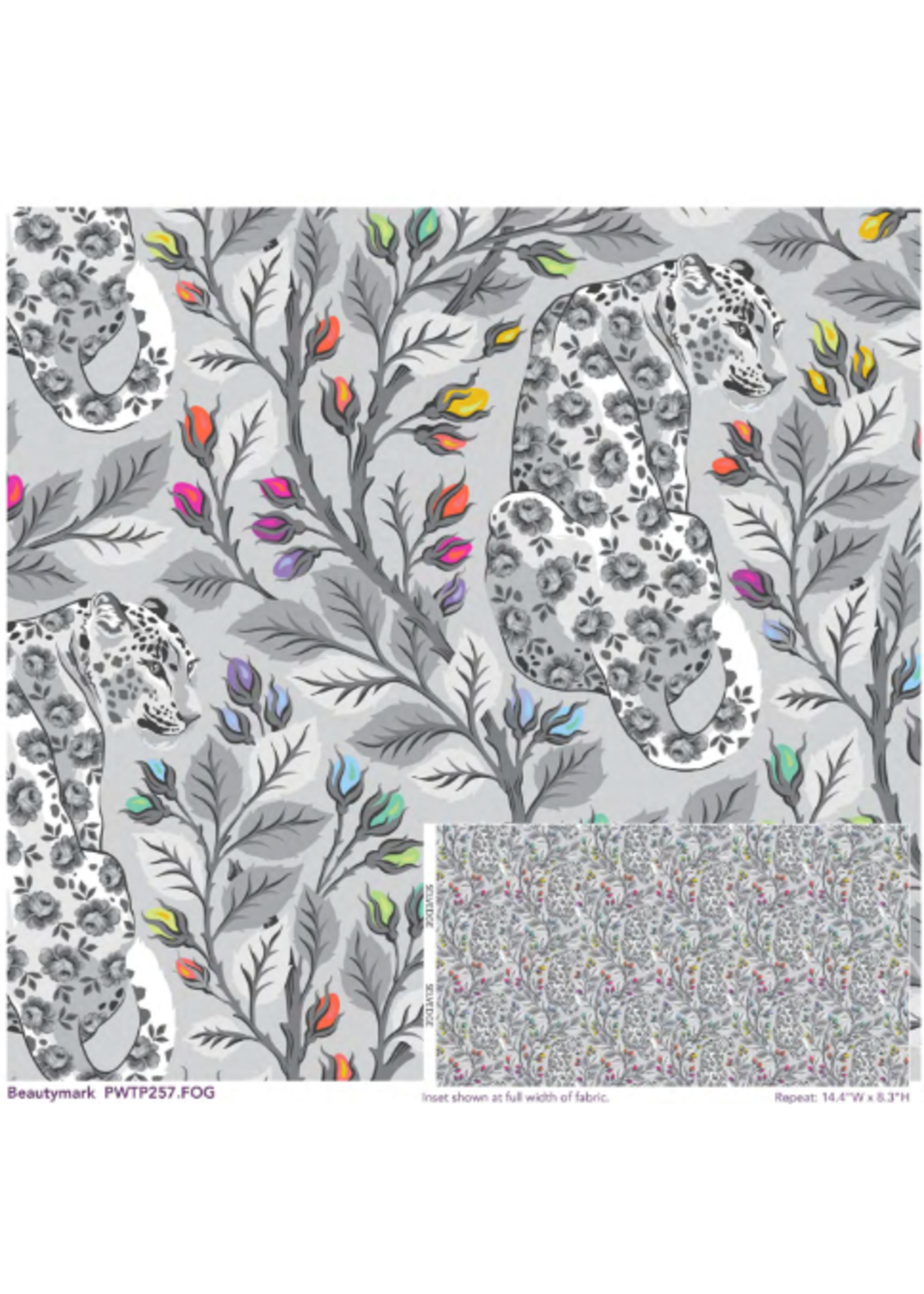 Tula Pink Pre Sale Tula Pink  Beautymark      per 1/2 meter