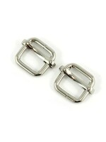 Emmaline Bags Emmaline Bags - Adjustable Sliders 2 Pack 1" - Nickel