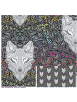 Tula Pink Tula Pink  Wolf of Pink Street