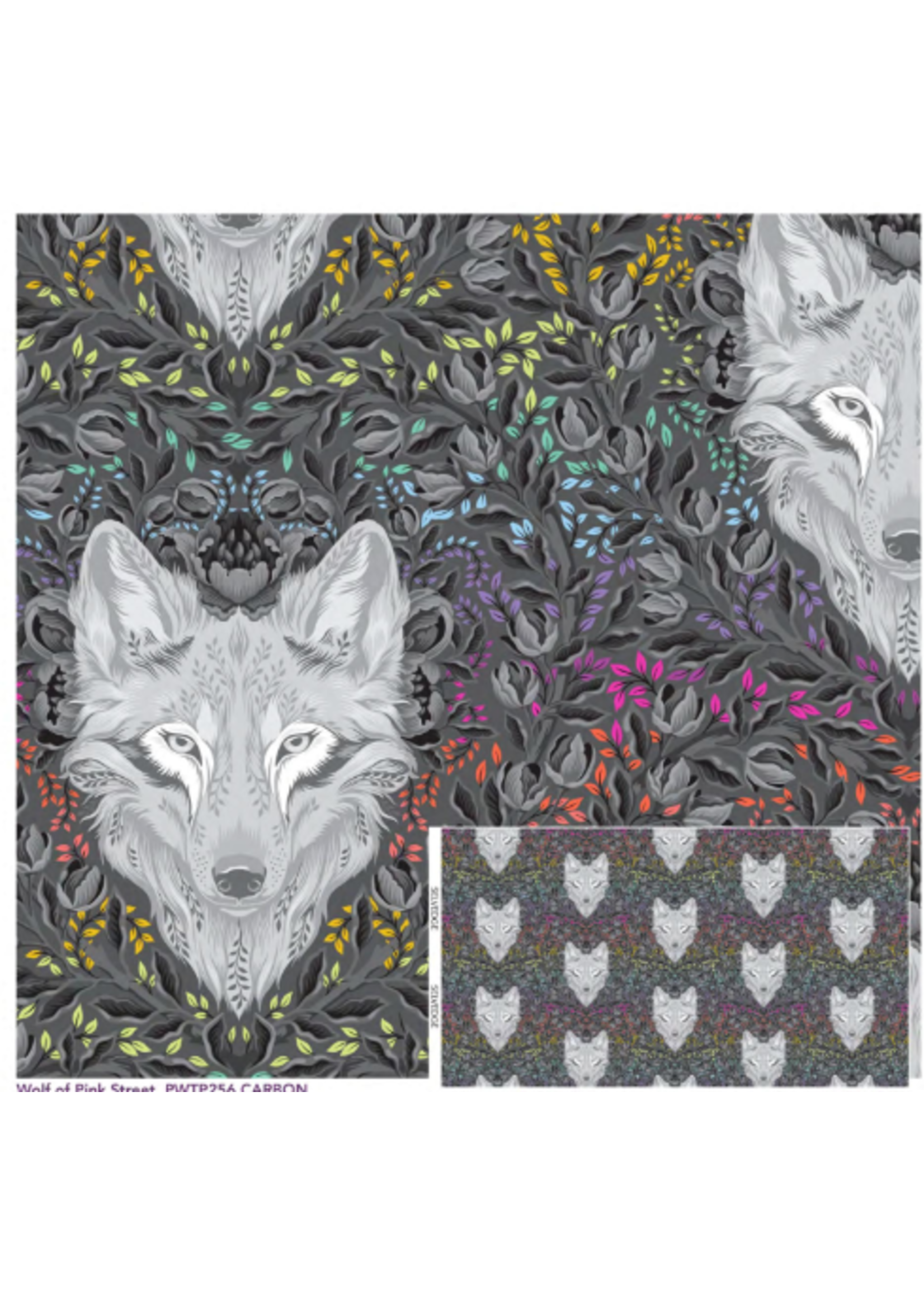 Tula Pink Tula Pink  Wolf of Pink Street